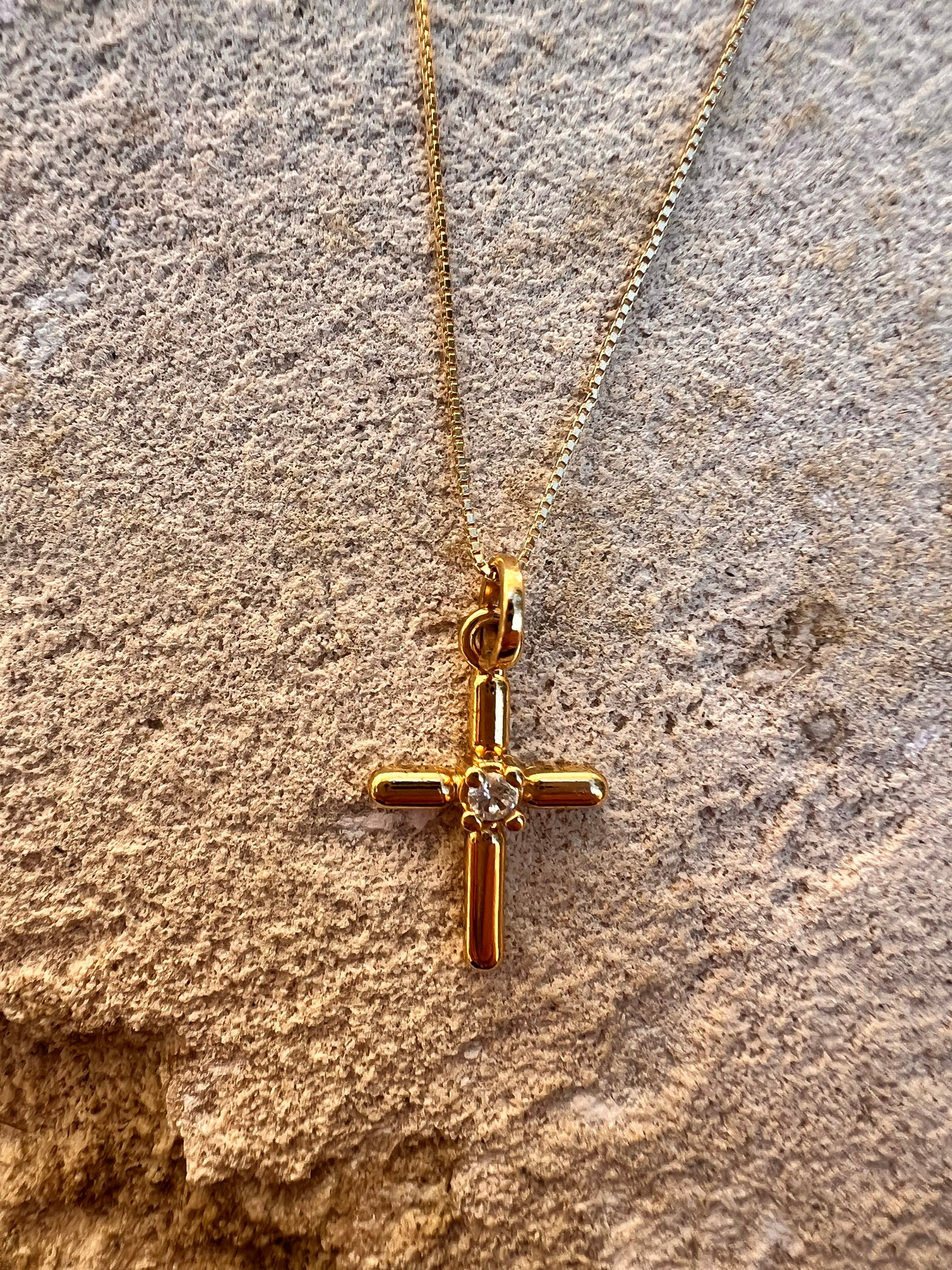 Minimal Cross Pendant - The Love of God