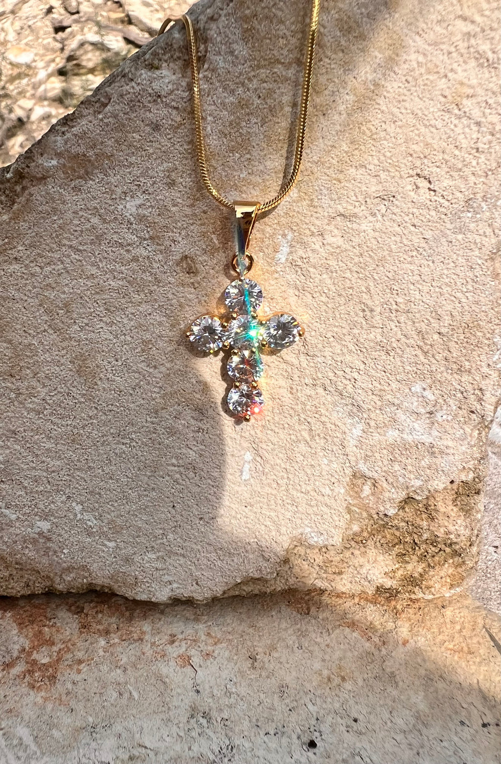 Clarity - Cross Pendant