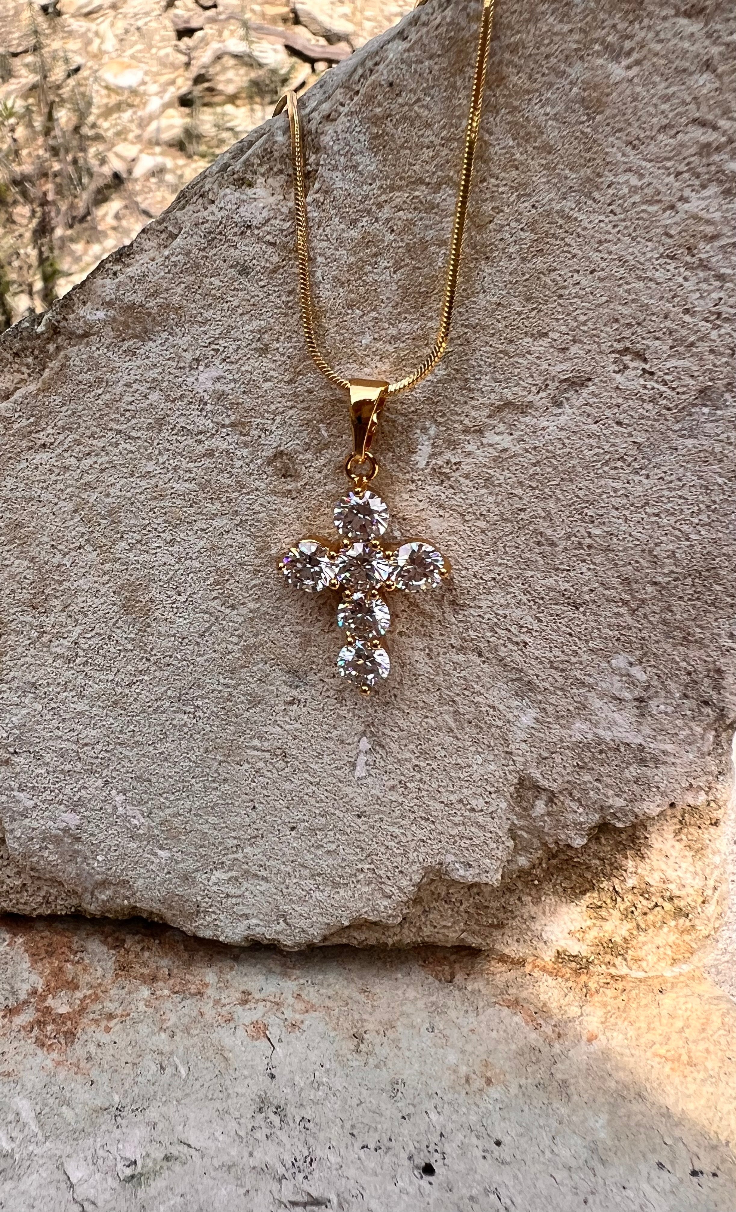 Clarity - Cross Pendant