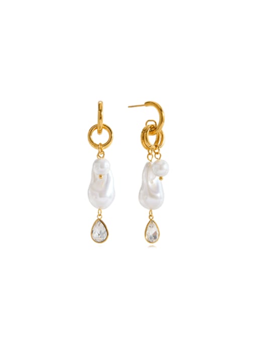 Freshwater Pearl | Revelation Drop Earrings